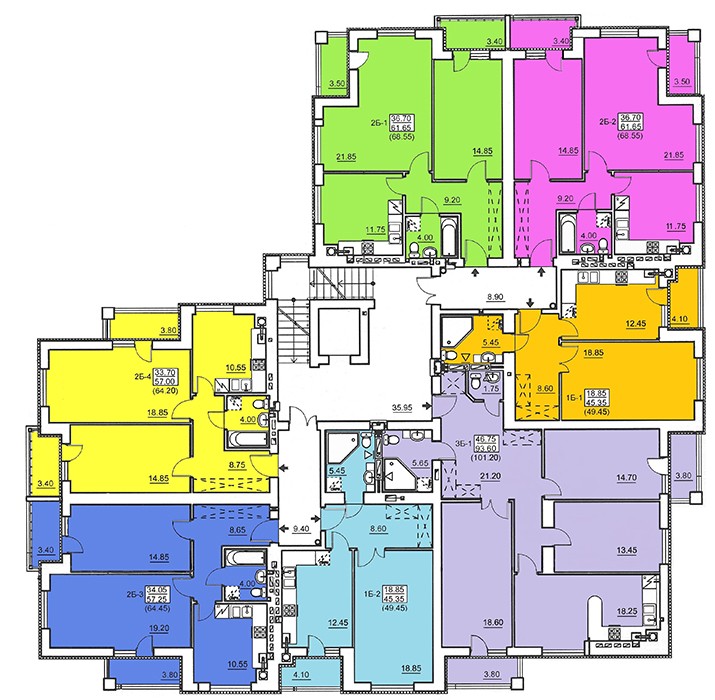 План этажей